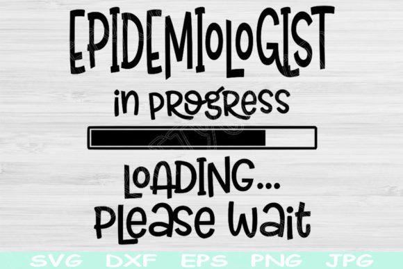 Epidemiologist in Progress Loading Svg Graphics and Crafts