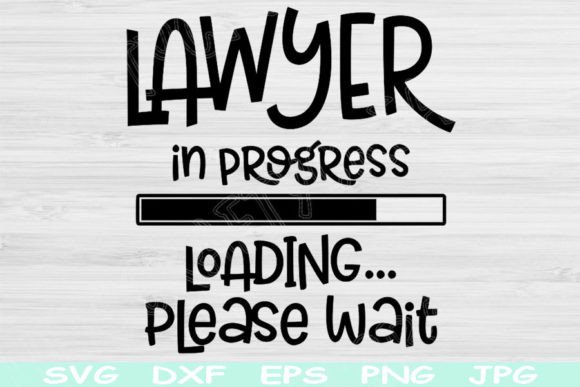 Lawyer Svg in Progress Loading Svg File