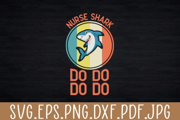 Nurse Shark Hospital Svg for Crafts and Graphics