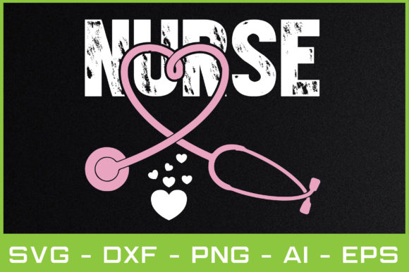 Nurse with Valentine's Day Svg: Graphics and Crafts