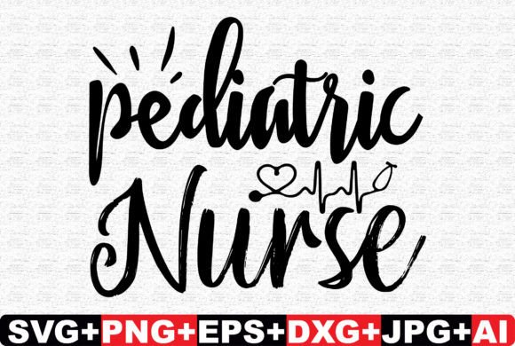 Pediatric Nurse SVG for Graphics and Crafts