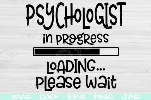 Psychologist Svg in Progress Loading Dxf: Graphics for Crafts