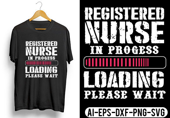 Registered Nurse in Progress Loading Svg Graphics and Crafts
