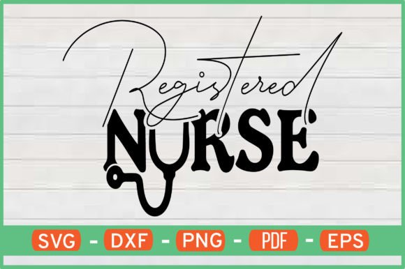 Registered Nurse T-Shirt Design Svg: Graphics and Crafts in Action