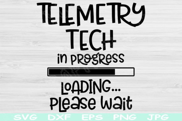 Telemetry Tech Svg in Progress Loading: Graphics for Crafts